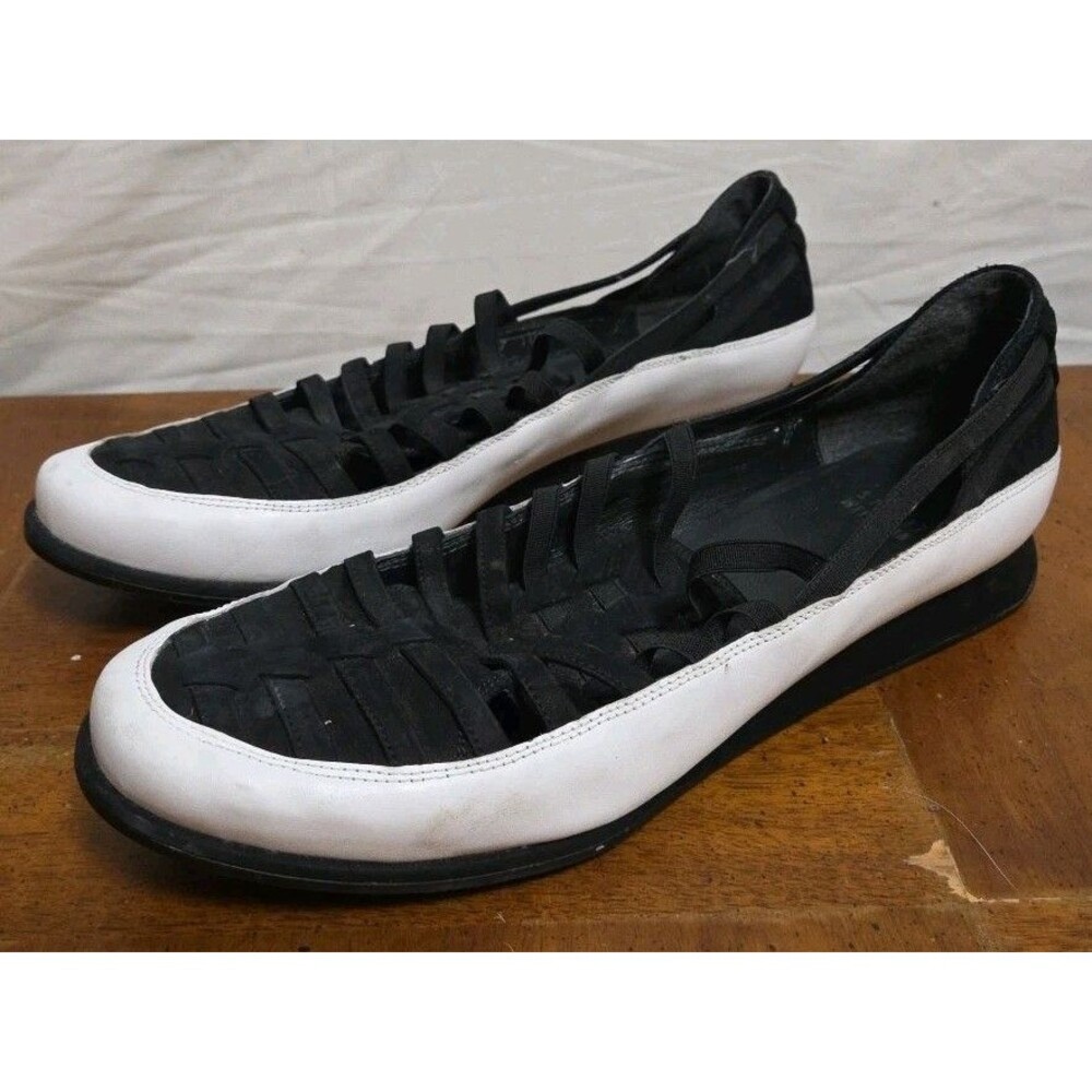 Stuart Weitzman Women's Move-in Strappy Elastic Sneakers Size 10 M Black $315